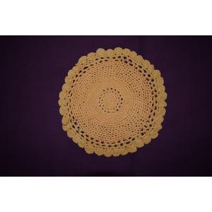 Mantel Individual Redondo de Fibra Natural para Mesa de Comedor, Mantel de Algodón Lavable, Mantel de Ganchillo Hecho a Mano para Restaurante y Uso Doméstico - Product Image 2