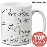 Tasse à café en céramique avec logo personnalisé tasse à café créative de dessin animé avec revêtement blanc pour sublimation thermique 11 oz tasse à café vierge blanc pur