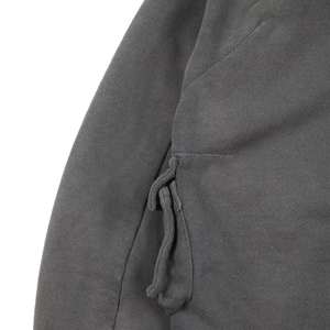 Veste à capuche vintage pour homme, personnalisée, en coton lourd tricoté, bord brut, lavage délavé, poche cargo, sweats à capuche de qualité supérieure - Product Image 3