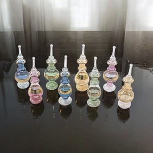 ZAHEREEN LW42, Frascos de Perfume de Vidrio Soplado de Lujo con Arte Folclórico Egipcio, Piezas Decorativas Hechas a Mano, Coleccionables de Arte - Product Image 2