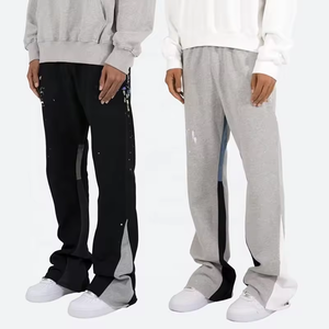 Men's Pants & <b>Trousers</b> Sport Cotton Casual Sweatpants High Quality Sport Style Pants Gray Black <b>White</b> Dark Custom Solid Color - Product Image 1