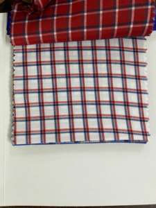 Tela de Camisería de Algodón Premium, Diseño a Cuadros, Técnica de Tejido, Acabado Suave para Uso Diario en la Oficina para Chicas - Suministro al por Mayor - Product Image 5