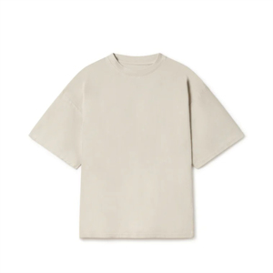 เสื้อยืดผ้าฝ้ายโอเวอร์ไซส์ผู้ชายคอกลมลำลองทรงหลวม-เหมาะสำหรับสวมใส่ในชีวิตประจำวันและแฟชั่นสตรีทแวร์ - Product Image 1