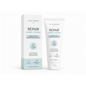 Crème et lotion pour les mains à l'acide hyaluronique de qualité supérieure, longue durée de conservation, hydratation quotidienne pour les peaux sèches et abîmées - Product Image 1