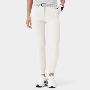 Pantalones de Golf para Mujer OEM con Diseño de Campana, Tela Tejida de Campana Alta, Talla Grande, Color y Logotipo Personalizados, Cierre de Botones - Product Image 6