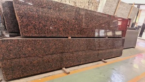 Granito <span class=keywords><strong>Rosso</strong></span> Baltico Carmen, Granito <span class=keywords><strong>Rosso</strong></span> Rubino per Cucina, Marrone <span class=keywords><strong>Scuro</strong></span> Antico al Metro Quadrato, Rivestimento Murale, <span class=keywords><strong>Pietra</strong></span> per Facciate - Product Image 6