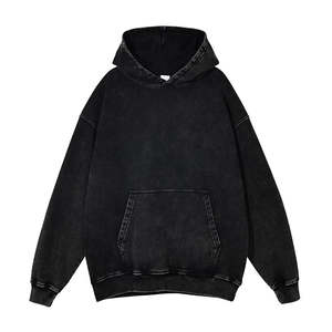 Sudaderas con capucha unisex personalizadas 320 sudaderas GSM Premium precio de fábrica al por mayor cómodas sudaderas con capucha suaves y pesadas - Product Image 2