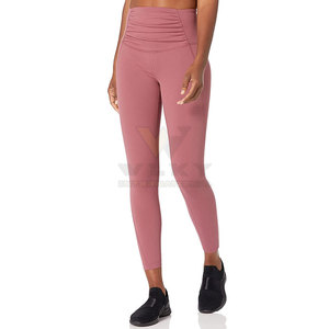Nuevos diseños personalizados Gimnasio Entrenamiento Fitness Leggings Cintura alta Transpirable Mujeres Fitness Leggings - Product Image 2