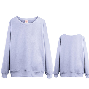 เสื้อสเวตเตอร์คอกลมพิมพ์ลายดิจิตัลมีน้ำหนักมากเสื้อสเวตเชิ้ตผ้าฝ้ายเฟรนช์เทอร์รี่แบบ100% เสื้อผ้าตามสั่งผ้าฝ้ายผสม - Product Image 5