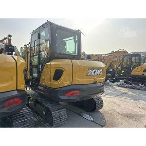 Nouvelle pelle sur chenilles XE60GA 2026, poids opérationnel de 6 à 20 tonnes, avec godet, climatisation jaune, garantie 1 an - Product Image 4