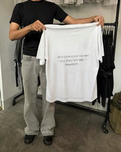 T-shirt Boxy Homme Imprimé Numérique Haute Qualité avec Logo – Respirant, Coupe Carrée Rétro, Coupe Courte Boxy, Tricoté 100% Coton pour Homme - Product Image 1