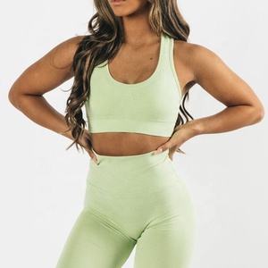 Soutien-gorge de Fitness de Yoga coupe-vent pour femmes soutien-gorge de sport dos nu à séchage rapide taille XL doublure en Spandex pour l'entraînement de gymnastique utilisation par les adultes - Product Image 4