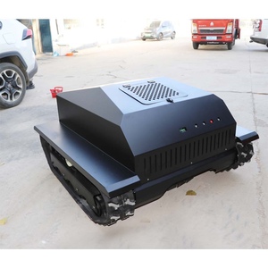 DIY Industrial Grade <b>Tracked</b> Cylinder 4-Stroke 22HP Gasoline-Powered Lawn <b>Mower</b> <b>Remote</b> <b>Control</b> 139cc Engine 200L Rear Grass Box - Product Image 1