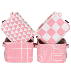 Vietnam <b>Shelf</b> Organizer Cube Bins-Woven Cotton Rope <b>Storage</b> <b>Baskets</b> for Closets - Product Image 1