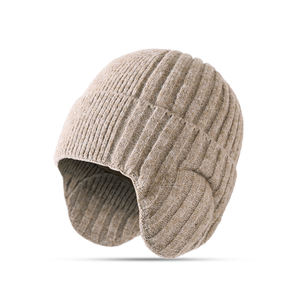 Nuevos Gorros de Invierno, Gorros de Lana, Gorros de Punto Forrados, Gorro de Lana Grueso y Cálido con Forro Polar para Hombre - Product Image 3