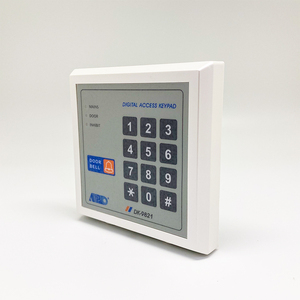 Clavier d'accès numérique DK-9821 APO, sonnette de porte à code d'entrée en plastique ABS pour intérieur, audio unidirectionnel - Product Image 4
