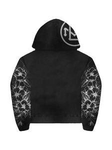 Survêtements décontractés d'hiver personnalisés OEM en coton léger avec fermeture éclair, appliqués brodés et patchs, sweats à capuche et pantalons de survêtement - Product Image 3