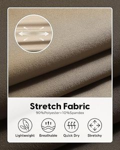 Pantalones Cortos de Pesca para Hombre con Múltiples Bolsillos, Secado Rápido, Pantalones Cortos Deportivos de Pesca con Materiales de Alta Calidad - Product Image 5