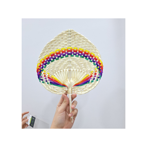 Abanico de Mano de Bambú de Moda para Suministros de Artesanía Sostenible - Product Image 5