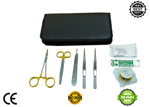 Kit de suture chirurgical personnalisé kit complet de formation à la pratique de la suture pour les étudiants en médecine avec coussinet cutané pour la pratique de la suture - Product Image 2