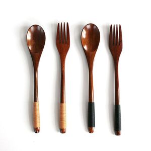 Chất lượng cao bằng gỗ thiết lập dao kéo thiết kế mới nhất Flatware muỗng nĩa dao thiết lập dao kéo cho đồ ăn thiết lập dao kéo - Product Image 3