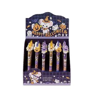 Patrón <span class=keywords><strong>de</strong></span> Halloween lindo Push Pen resina dibujos animados en forma <span class=keywords><strong>de</strong></span> alivio del estrés estudiante Premio caja ciega juguete - Product Image 5
