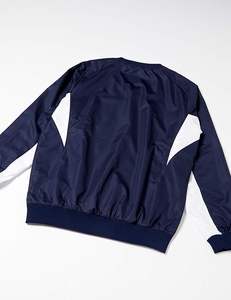 แจ็คเก็ตกันลมสำหรับคลับกันน้ำสำหรับผู้ชายเสื้อกันลมโพลีเอสเตอร์น้ำหนักเบาออกแบบโลโก้ได้ตามต้องการสำหรับใส่กลางแจ้ง100% มืออาชีพ - Product Image 2