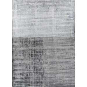 Alfombra de viscosa tejida a mano con diseño abstracto en azul para uso doméstico - Modelo HPV-7007 - Product Image 1