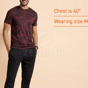 Nueva llegada Camiseta de lavado ácido de color Camiseta duradera de buena calidad Camiseta hecha de poliéster de nuevo diseño - Product Image 4