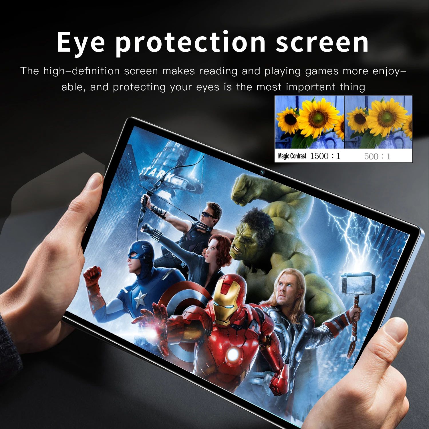 10.1 Inch Android Tablet - Octa Core, Dual Cameras, GPS