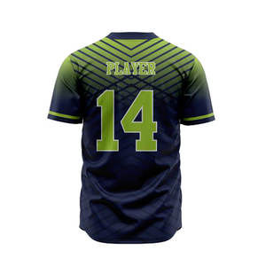 Conjunto de ropa deportiva transpirable de uniforme de béisbol y softbol para adultos Unisex más popular con logotipo personalizado y diseño de talla grande - Product Image 5