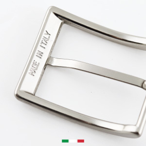 Thắt Lưng Nam Chất Lượng Hàng Đầu Sản Xuất Tại Ý Không Chứa Niken Có Khóa Bọc Bằng Cao Su Đen 3.5 Cm Và 4 Cm - Product Image 3