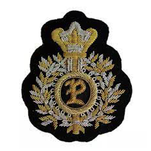 Premium Quality High Manufacture Fashion Bullion Wire <b>Badges</b> New Design Fashion Bullion Wire <b>Badges</b> Fashion Customize Patch#4479 - Product Image 2