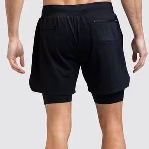 กางเกงขาสั้นผู้ชาย โพลีเอสเตอร์/คอตตอน ผ้าเนื้อเดียว สั่งทำได้ คุณภาพสูง สไตล์ไฮสตรีท แห้งเร็ว ใส่สบาย ราคาถูก - Product Image 6