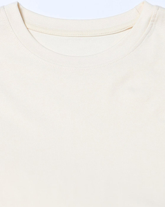 T-shirt femme 100% coton moderne à la mode de haute qualité épaule 240 GSM Appliques respirant écologique en gros - Product Image 5