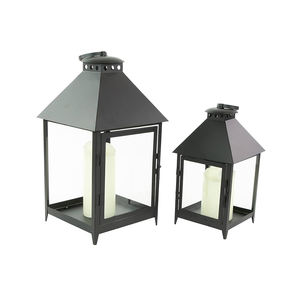 Lanterne suspendue de conception de finition peinte de couleur blanche pour le décor de restaurant et le support de photophore de décor de chambre à coucher à la maison - Product Image 4