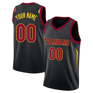 Camisetas y tops de baloncesto de poliéster de talla grande, camisetas de equipo impresas por sublimación personalizadas, ropa deportiva transpirable para hombres, venta al por mayor - Product Image 5