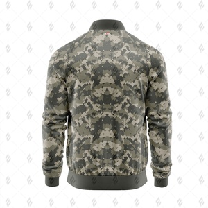 Chaqueta Varsity para Hombre, Estilo Casual de Invierno, Material de Forro Polar Grueso de Poliéster, Construcción de Alta Calidad, Cierre Frontal con Cremallera, Listo para OEM - Product Image 3