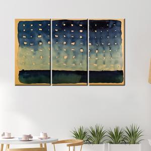 ภาพแขวนผนังลายนามธรรมอันงดงาม: งานศิลปะบนผ้าใบพิมพ์โดยจอร์เจีย โอคีฟฟ์,3P: ห่อหุ้มอย่างดี - Product Image 1