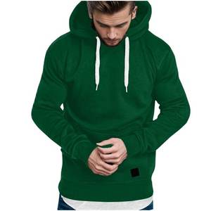 Otoño Invierno Ropa de trabajo informal Estilo pijo Sudadera con capucha de algodón puro para hombres Mujeres Impresión personalizada Imagen frontal Servicio OEM disponible - Product Image 1