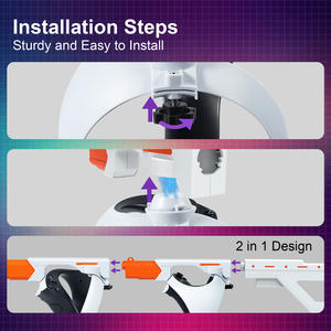 STARTRC GAMES Ultimate VR Gun Stock PS <span class=keywords><strong>VR2</strong></span> : Stabilité de visée améliorée, manipulation réaliste avec structure ergonomique en ABS, pour jeux VR. - Product Image 4