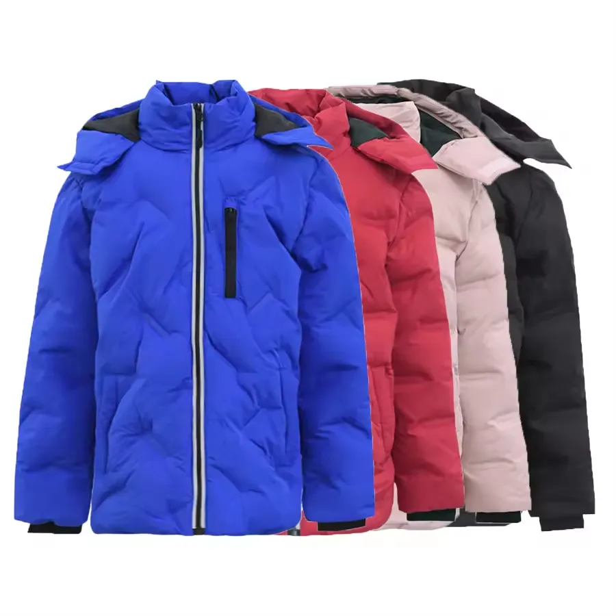 Individuelles Logo Herren Winterjacken Daunenjacke Winterkleidung Herrenmantel Parka klassischer Herbst warmer Mantel Jackett Herren