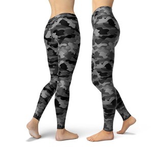 Leggings de yoga à taille élastique sur mesure, qualité supérieure, design uni, imprimé par sublimation, écologique, respirant, leggings rapides - Product Image 3