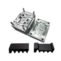 Moulage par injection plastique le plus recommandé pour produits ménagers : Point de levage avant noir en plastique HIPS, surface polie en acier.