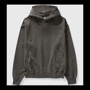 Nuevas sudaderas con capucha de moda, extragrandes, personalizadas con estampado en relieve, a la venta, último estilo, color sólido, talla grande para hombre, sudaderas con capucha con estampado en relieve. - Product Image 4