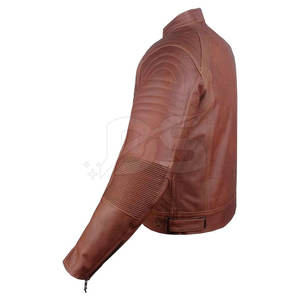 Chaqueta de Motociclismo de Cuero Genuino, Cortavientos, Impermeable, Ligera, de Secado Rápido, Transpirable, para Uso en Invierno y Viajes Largos - Product Image 4