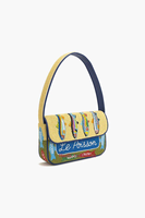 Tas bahu manik-manik multiwarna yang bergaya untuk wanita dengan kombinasi kualitas Premium dan desain manik-manik yang indah dengan busana glowin
