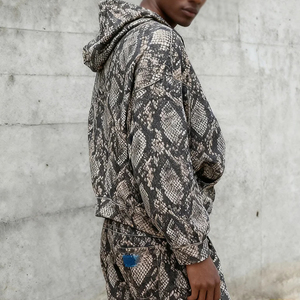 Sudadera con Capucha Personalizada con Logotipo, Estilo Casual Urbano, Nueva Colección Otoño Invierno, Sublimación en Algodón, Talla Grande para Hombre - Product Image 5