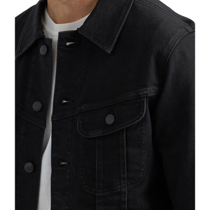 Veste en jean à manches longues de haute qualité pour homme avec revers Style décontracté pour l'hiver et le printemps Porter une veste confortable et respirante - Product Image 4