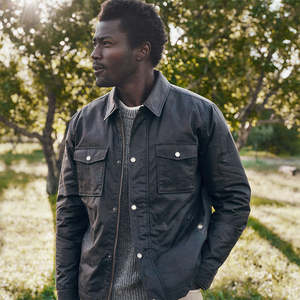 Veste de travail en toile isolée lourde pour homme, surdimensionnée, respirante, avec poche avant, parfaitement conçue pour les conditions difficiles - Product Image 4